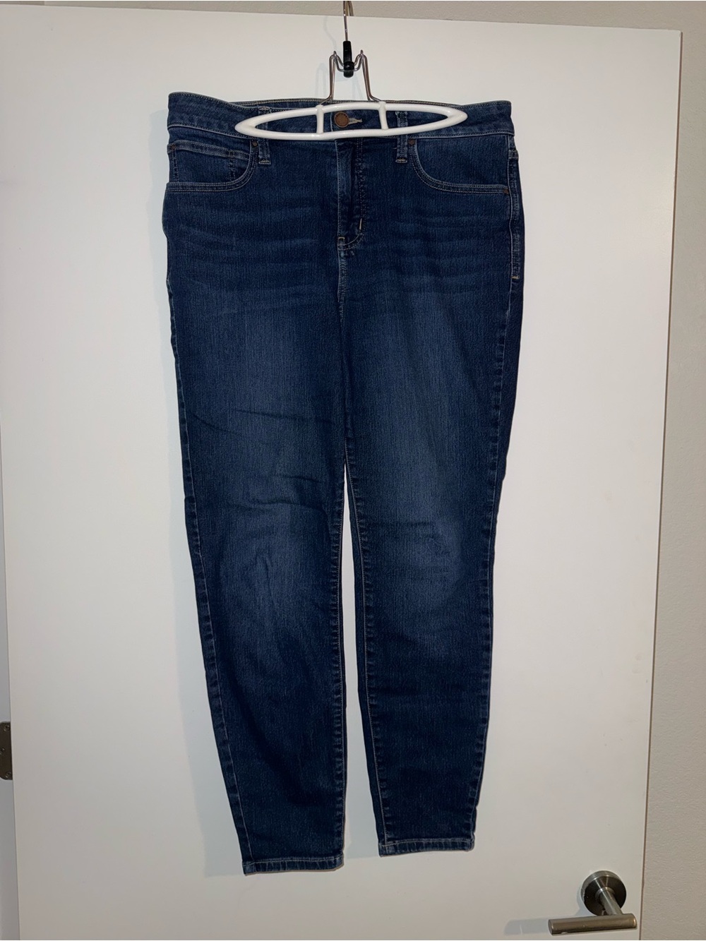 Everglex by Maurices Dark Blue Skinny Stretch Jeans
